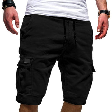 2021 Men's Shorts Cargo Shorts Summer Bermudas Male Flap Pockets Jogger Shorts Casual Working Army Tactical Soft Comfort aidase-shop